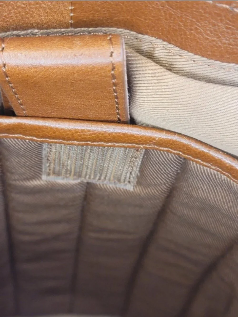 Brown Genuine Leather Crossbody